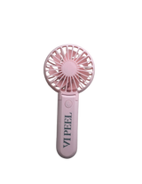 Handheld Rechargeable Fan, Pink