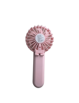 Handheld Rechargeable Fan, Pink