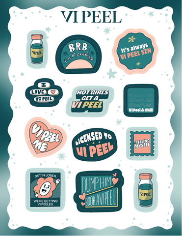 VI Peel Sticker Sheet