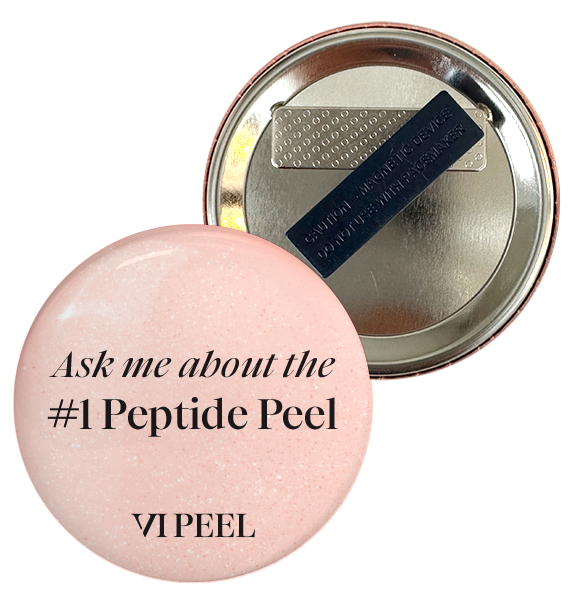 Precision + Peptides Button